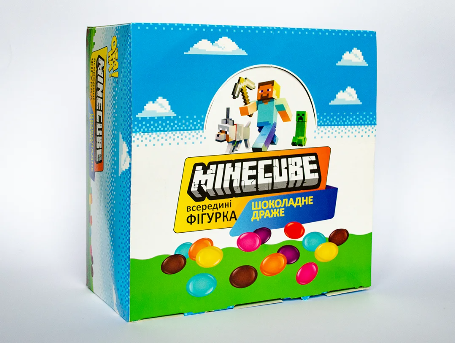 Яйцо-сюрприз Minecube